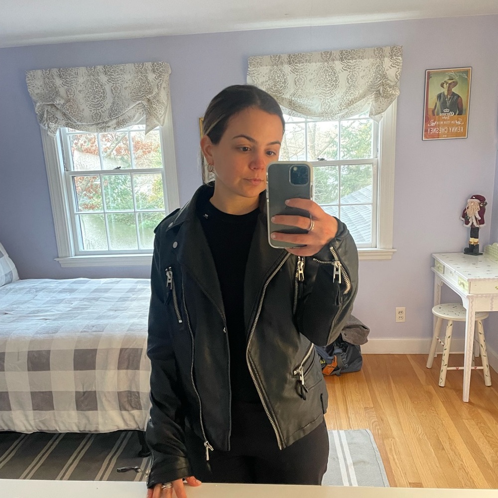 BNCI Leather Jacket NWOT never worn, bought from Nordstrom